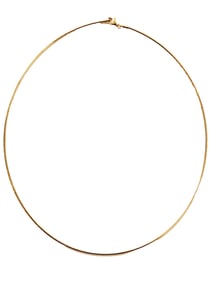 LADYS 18KT Y.G. NECKLACE