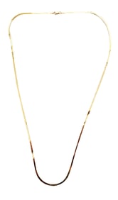 18KT Y.G. 23" NECKLACE