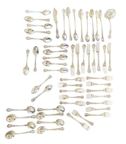 STERLING SILVER FLATWARE- 68 TROY OZS.