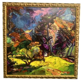 A. BAKYH (RUSSIAN 20TH C.) OIL ON CANVAS