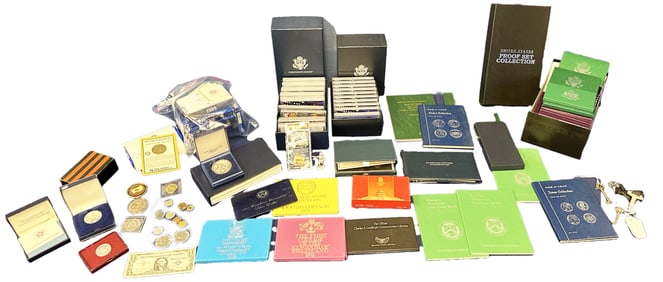 COLLECTION OF COINS, PROOF SETS