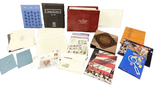 VINTAGE STAMP COLLECTION, SOME ALBUMNS