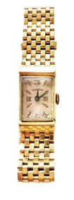 KINGSTON VINTAGE WATCH W/ 14KT BAND