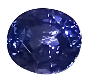 TANZANITE 6.85 CTS. OVAL STONE