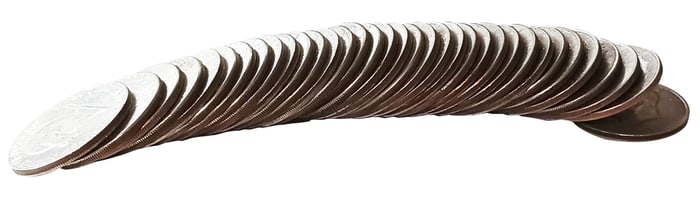 U.S. LIBERTY (1776-1976) DOLLARS- TOTAL (35)