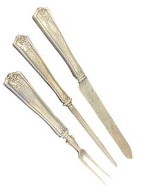 TIFFANY & CO. STERLING SILVER HANDLED CUTLERY SET