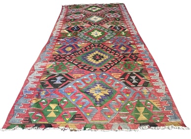 TURKISH KILIM TRIBAL CARPET