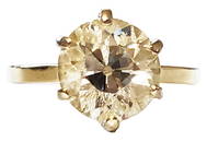 LADYS DIAMOND 2.3 CTS. SOLITAIRE 14KT RING