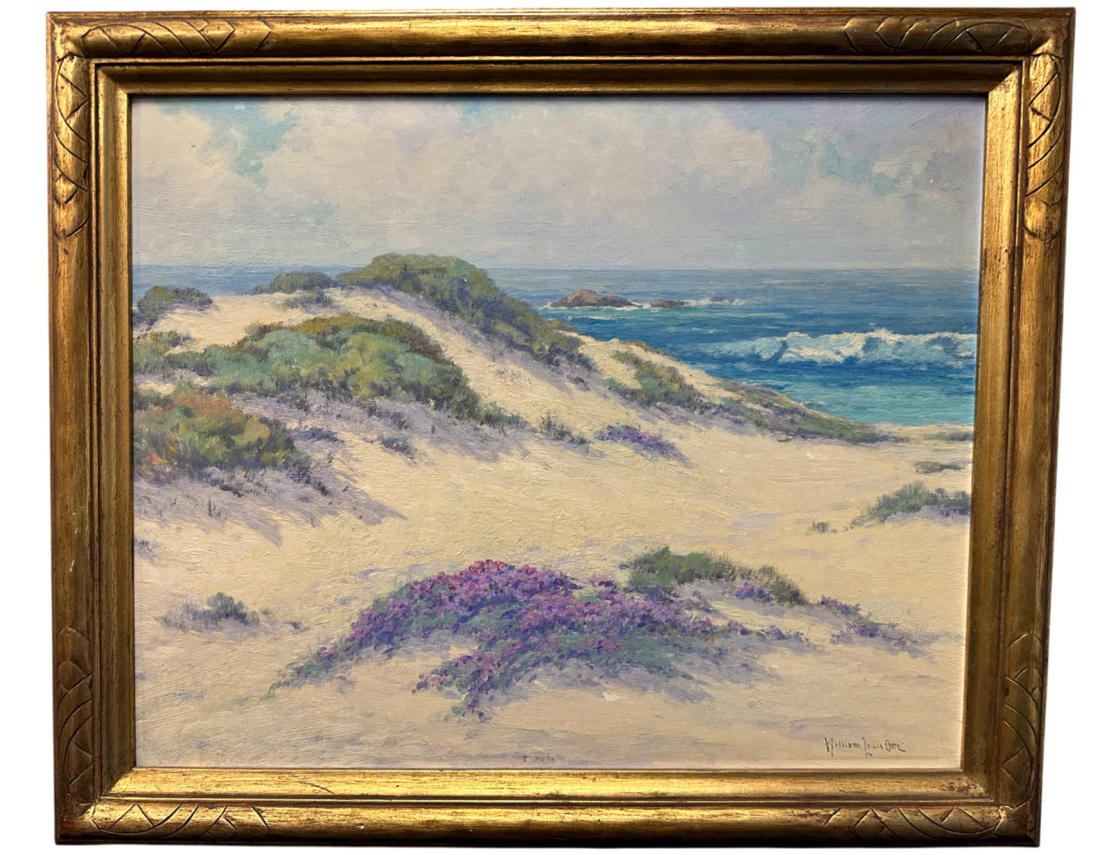 WILLIAM OTTE (1871-1957) OIL ON BOARD (1 of 4)