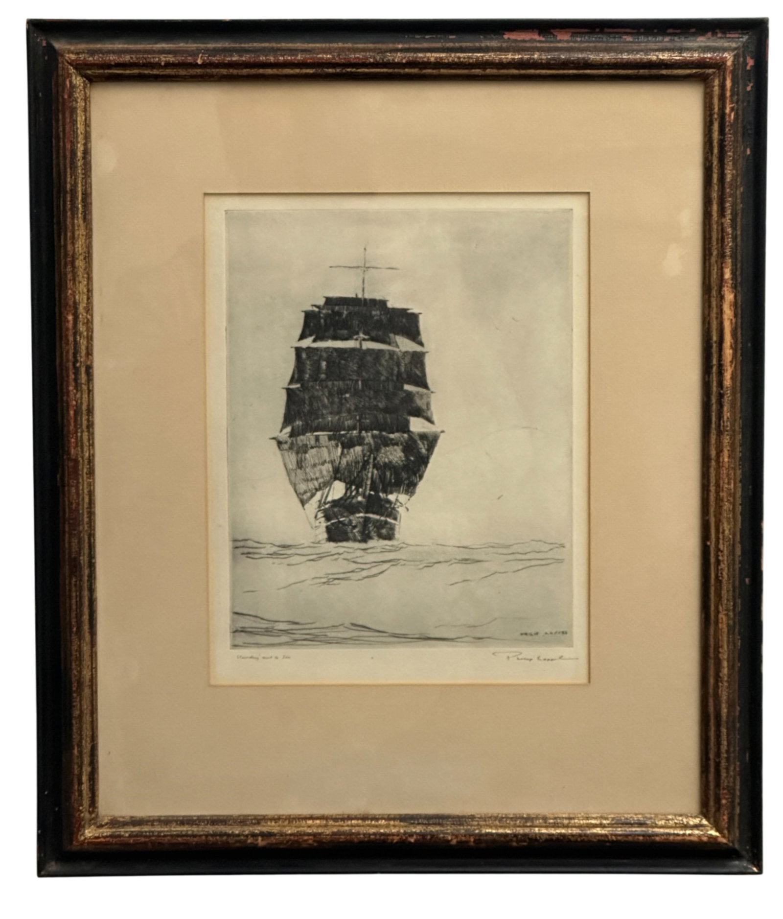 PHILLIP KAPPEL (AMERICAN 1901-1981), ETCHING (1 of 6)