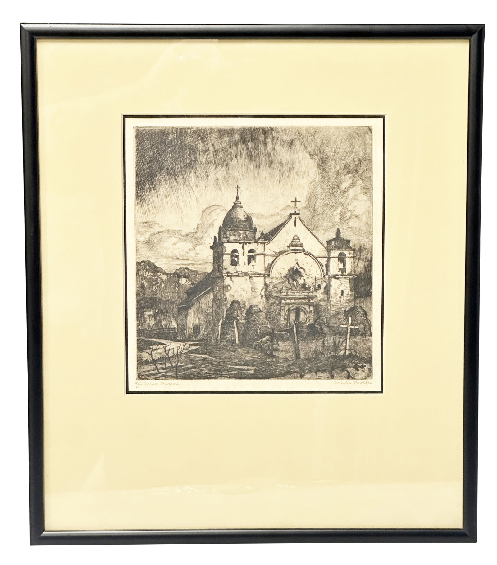 CORNELIS BOTKE (1887-1954) SIGNED  ETCHING (1 of 5)