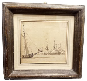 WILLEM VAN DE VELDE THE YOUNGER (UNSIGNED)