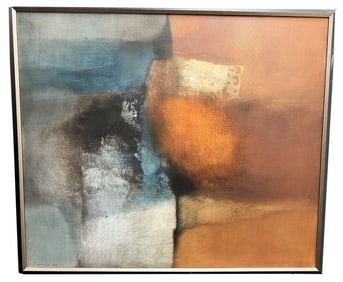 MARION BEMBE (B.1930), OIL ON CANVAS