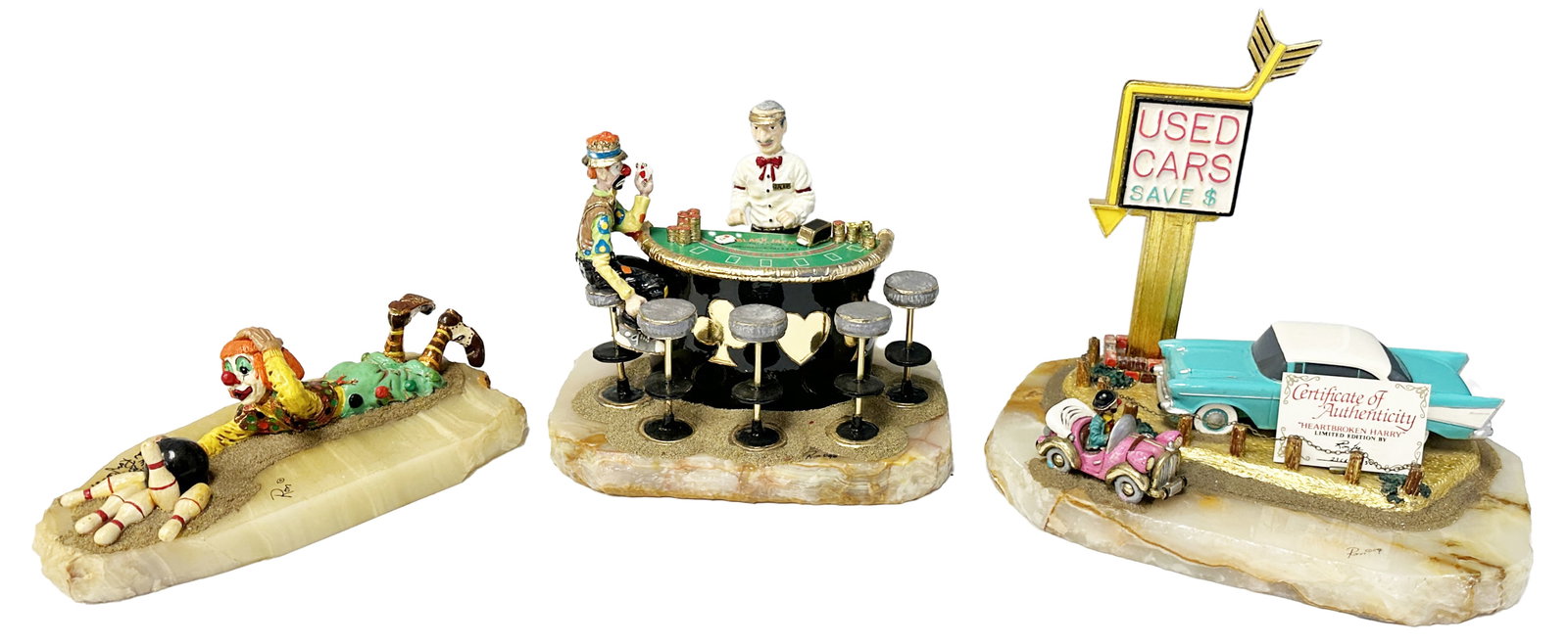 RON LEE, GROUPING OF (3) SCULPTURES (1 of 6)