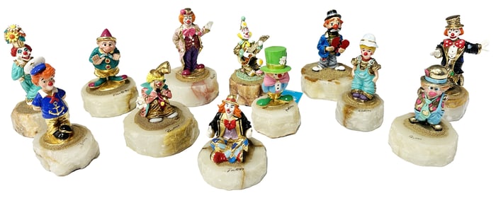 RON LEE, GROUPING OF (12) SCULPTURES