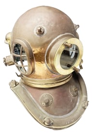 VINTAGE DIVER'S HELMET, CA. 1940'S