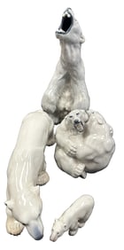ROYAL COPENHAGEN PORCELAIN FIGURINES- LOT OF (4)