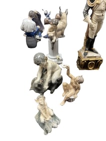 ROYAL COPENHAGEN PORCELAIN FIGURINES- LOT OF (4)