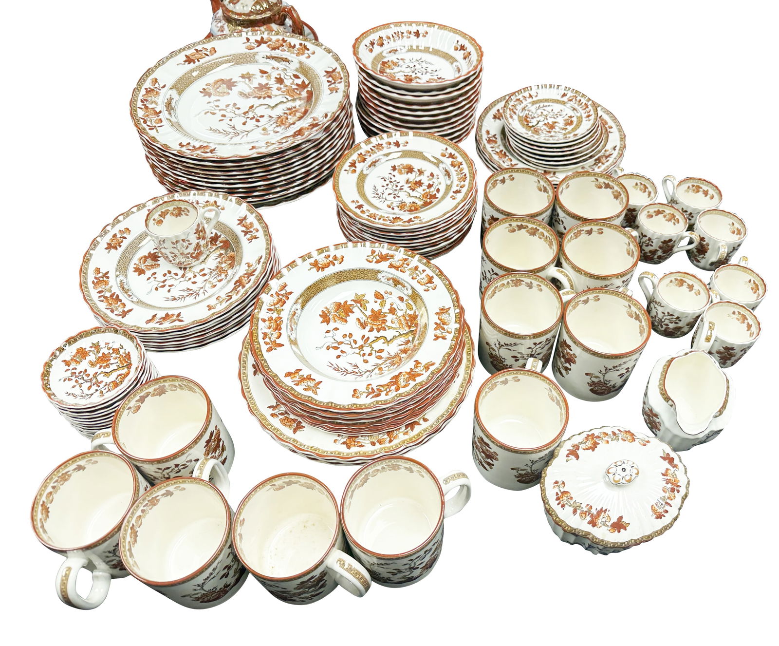 SPODE "INDIAN TREE" PATTERN CHINA SERVICE (1 of 3)