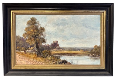 CONTINENTAL 19TH C. OIL ON CANVAS