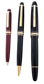 MONTBLANC MEISTERSTUCK, LOT OF (3)