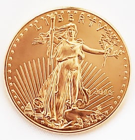 AMERICAN $50 GOLD EAGLE 1 OZ. COIN (2016)