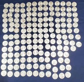 LOT OF (160) AMERICAN $1.00 LIBERTY 1 OZ. SILVER COINS (2015)
