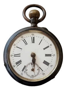 19TH C. SWISS .800 SILVER POCKET WATCH: Weight- 68.4 grams Shipping U.S. $20 plus insurance