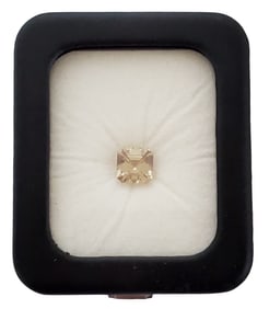 NATURAL 3.05 CTS. ASSCHER FACETED TURKIZITE