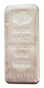 1000 GRAM .999 SILVER BAR