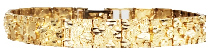 LADYS 10KT Y.G BRACELET