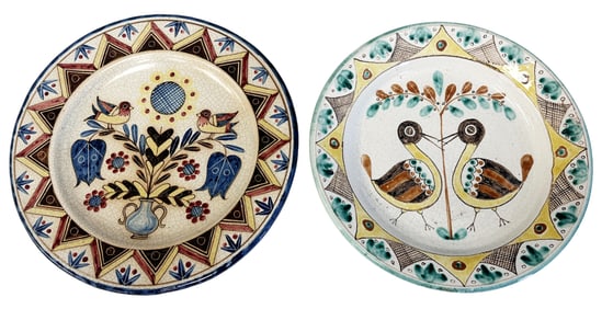 STUDEMANN THURNAU (1939-1970) ITALIAN (2) PLATES