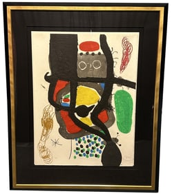 JOAN MIRO (1893-1983) ETCHING & AQUATINT, 1969
