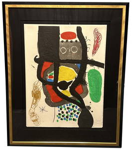 JOAN MIRO (1893-1983) ETCHING & AQUATINT, 1969