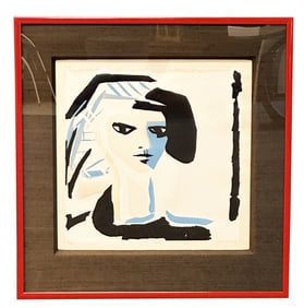 ALFREDO ZALCE (1908-2003) AQUATINIT, 1968