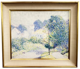 WILLIAM CLAPP (1879-1954) OIL ON BOARD