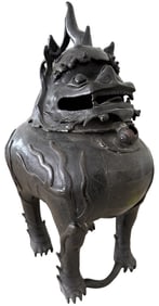 CHINESE CAST METAL FOO LION