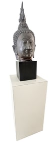 SOUTHEAST ASIAN STYLE BRONZE BUDDHA