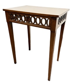 ENGLISH 18TH C. MAHOGANY TABLE
