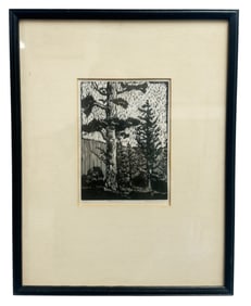 DAVID HUNT, WOOD BLOCK PRINT