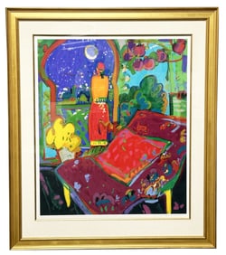 MANUEL ANORO (B.1945) LITHOGRAPH