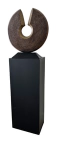 MARK STASZ CAST BRONZE SCULPTURE "PASSAGE"
