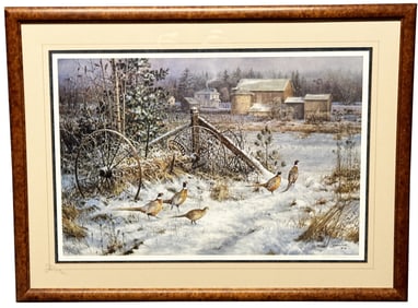 SCOTT ZOELLICK (1913-1989) FRAMED LITHOGRAPH/PRINT