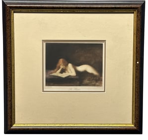 J.J. HENNER VINTAGE PRINT