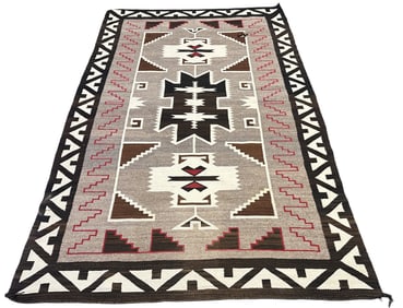 AMERICAN INDIAN NAVAJO WOVEN BLANKET