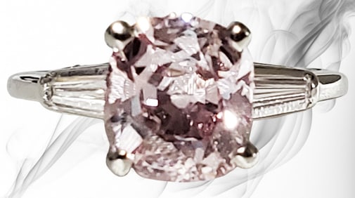 NATURAL FANCY PINK 2.14 CTS. DIAMOND W/ G.I.A.