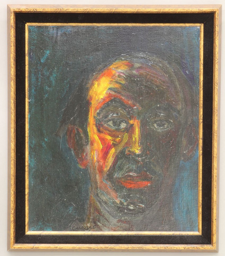 PASCAL CUCARO OIL ON CANVAS sight- 20" x 24": PASCAL CUCARO OIL ON CANVAS sight- 20" x 24"