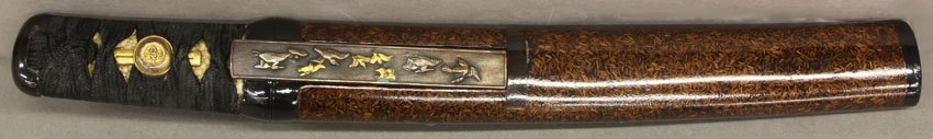 TAUNTO, signed Sadayoshi note- well mounted, no flaws h: TAUNTO, signed Sadayoshi note- well mounted, no flaws has utility knife