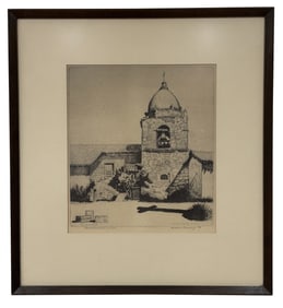FERDINAND BURGDORFF (1881-1975) ETCHING