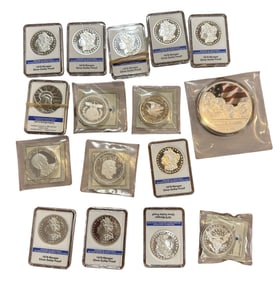 LOT OF (16) COINS/ MEDALIONS